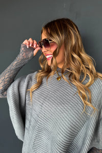 PREORDER- FALL MEG PULLOVER PONCHO (Closing orders Wednesday 10/8 at 8 PM CST)
