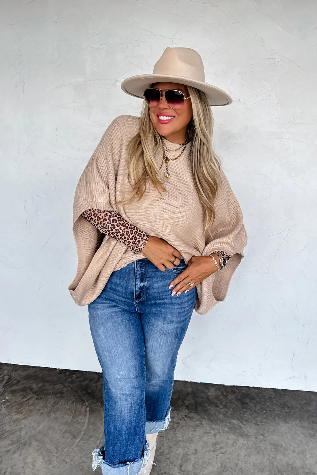 PREORDER- FALL MEG PULLOVER PONCHO (Closing orders Wednesday 10/8 at 8 PM CST)