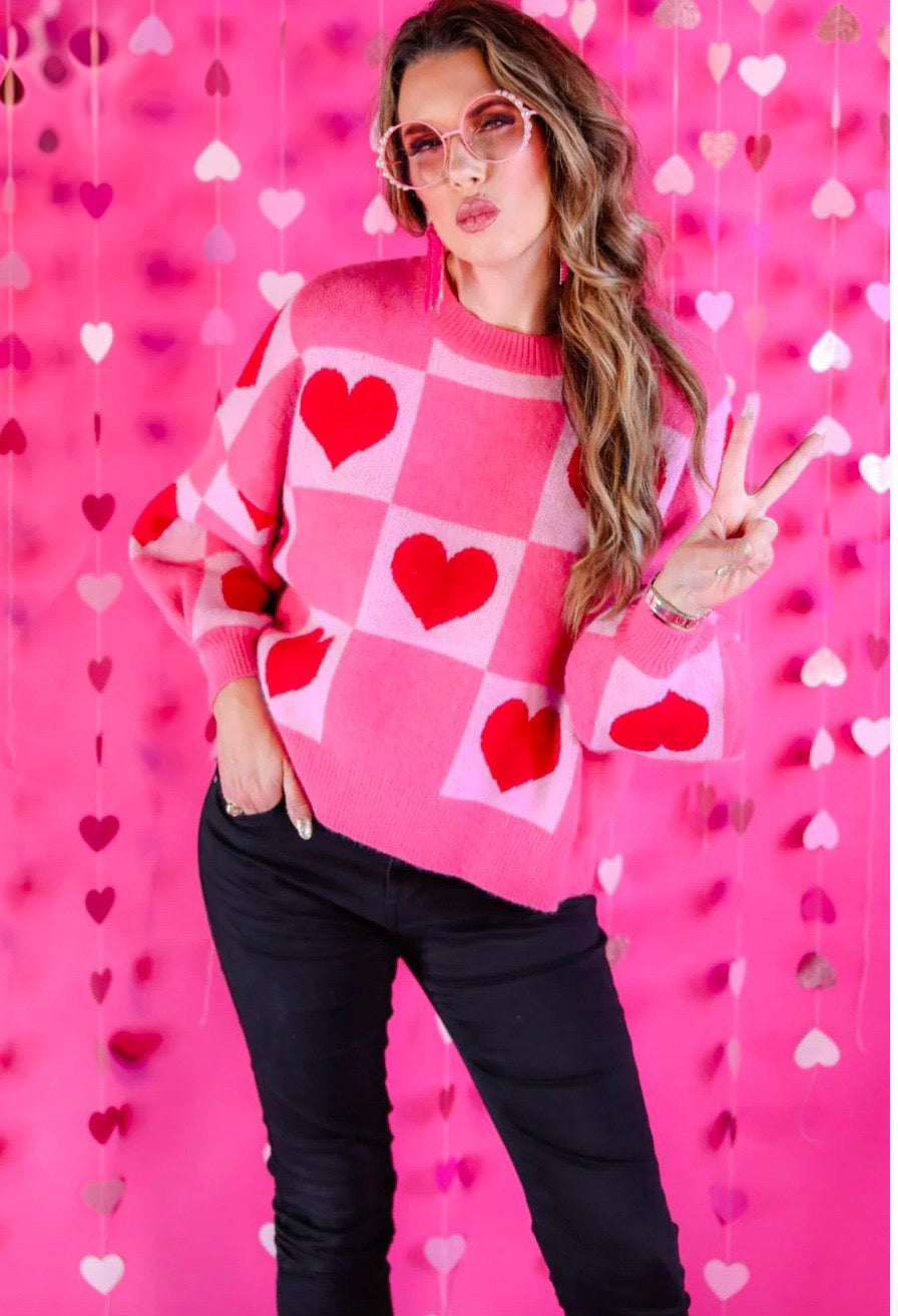 Layers Of Love Heart
Sweater