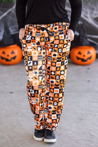 Lounge Pants - Trick-Or-Treat Checkered