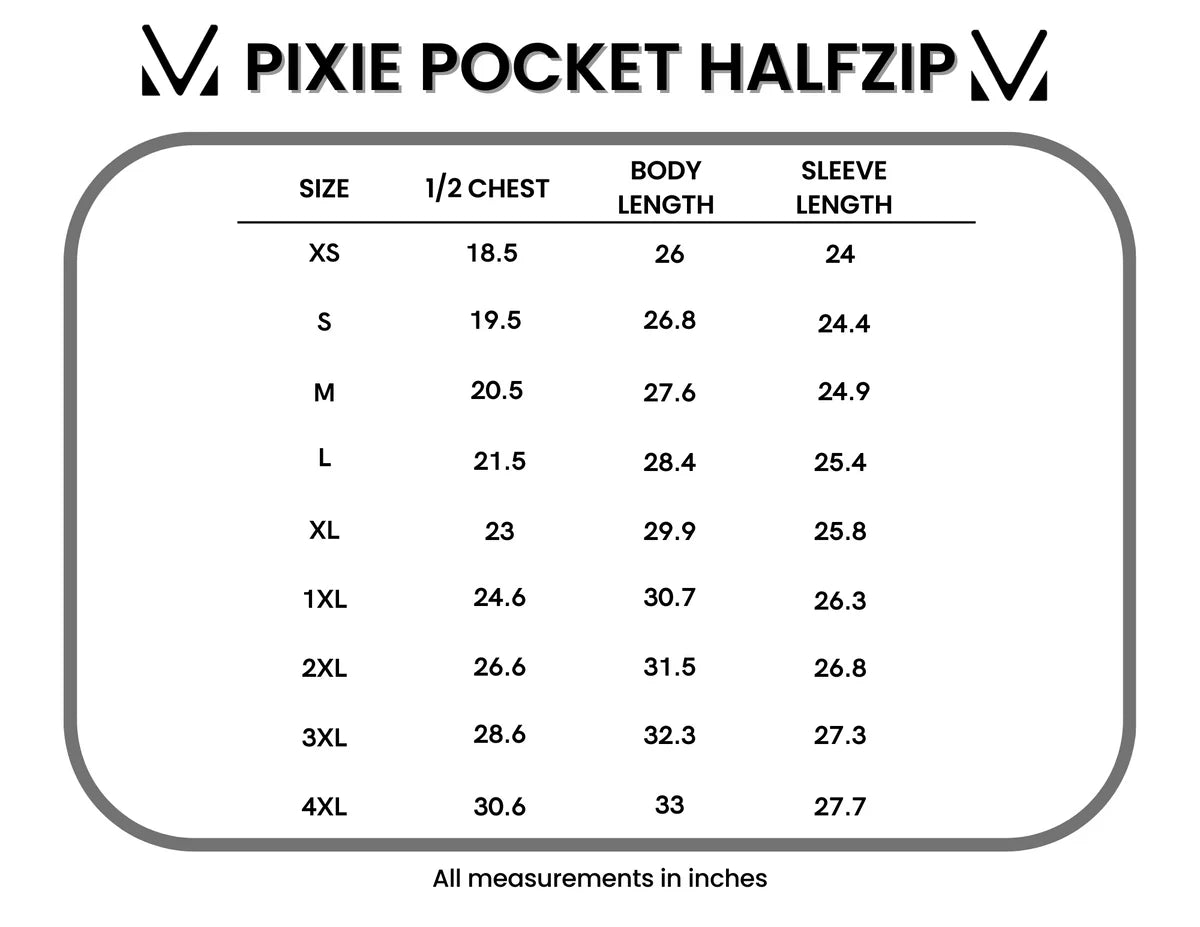 Pixie Pocket Halfzip Hoodie - Burgundy