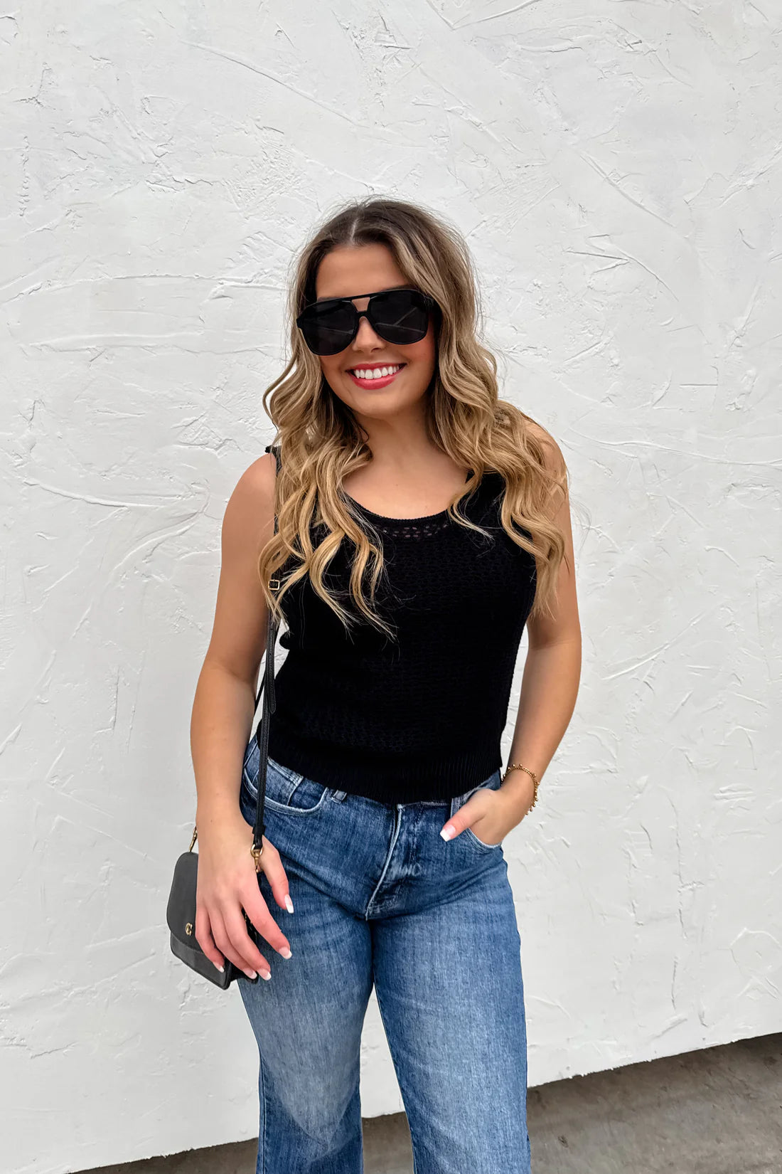 Urban Non Distressed Crop Jeans in Medium Wash