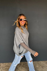 PREORDER- FALL MEG PULLOVER PONCHO (Closing orders Wednesday 10/8 at 8 PM CST)