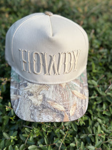 Camo Howdy Hat