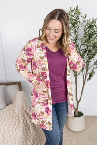 Classic Cardigan - Autumn Blossom