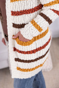 Monica Stripe Cardigan