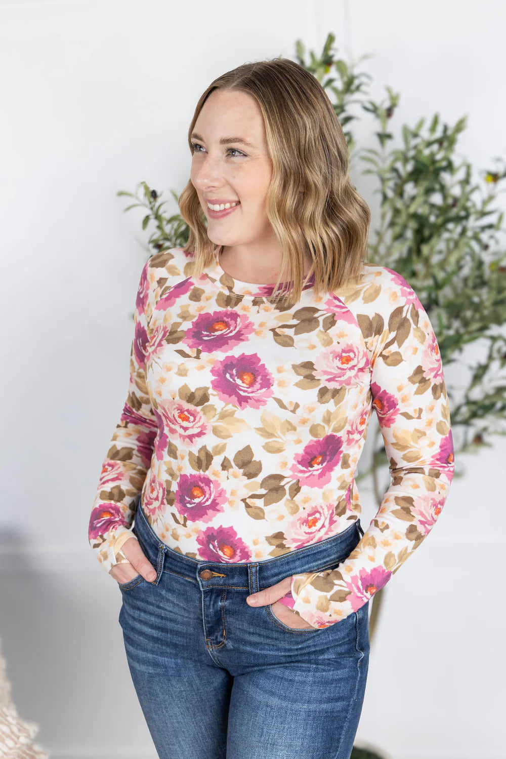 Blair Long Sleeve Top - Autumn Blossom
