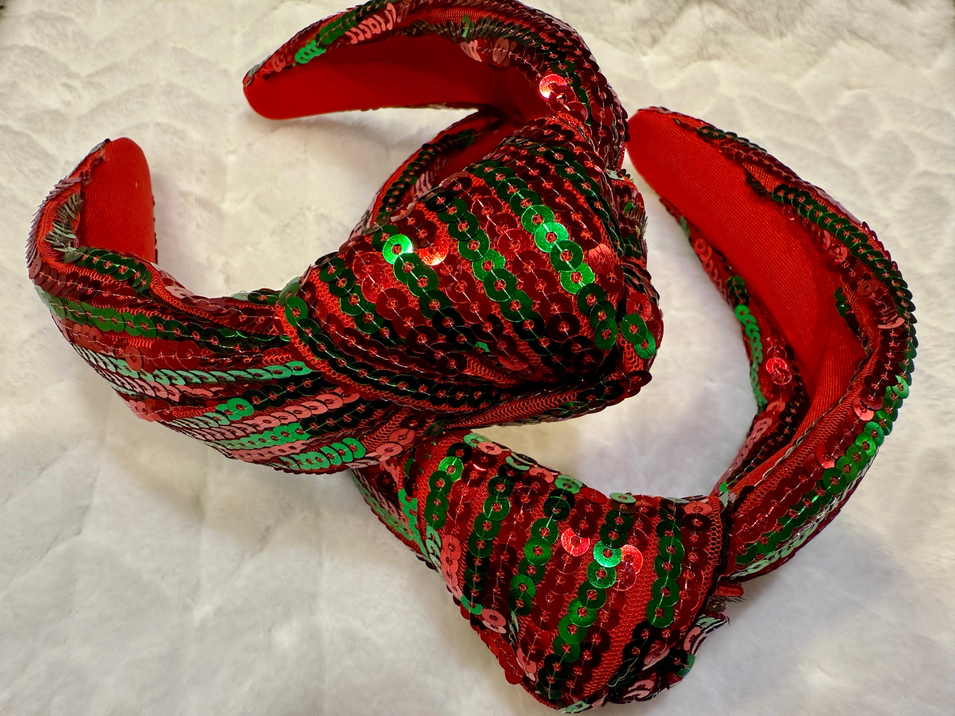 Sequin Knotted Headband