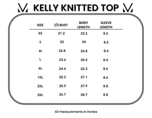 Kelly Knitted Top - Slate Purple