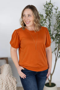 Katie Cozy Top - Pumpkin