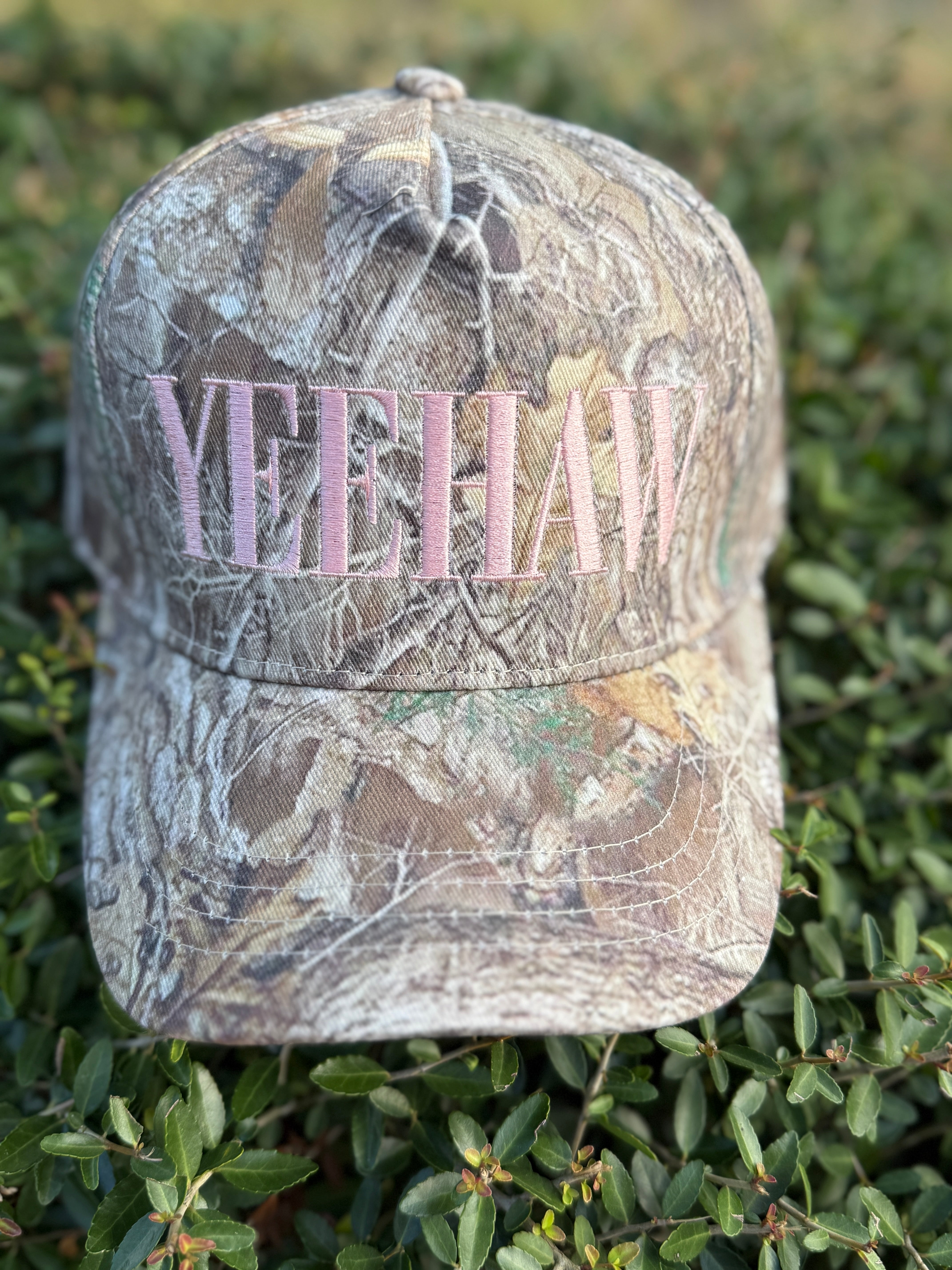Camo Yeehaw Hat