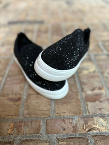 Crystal Black Slip On