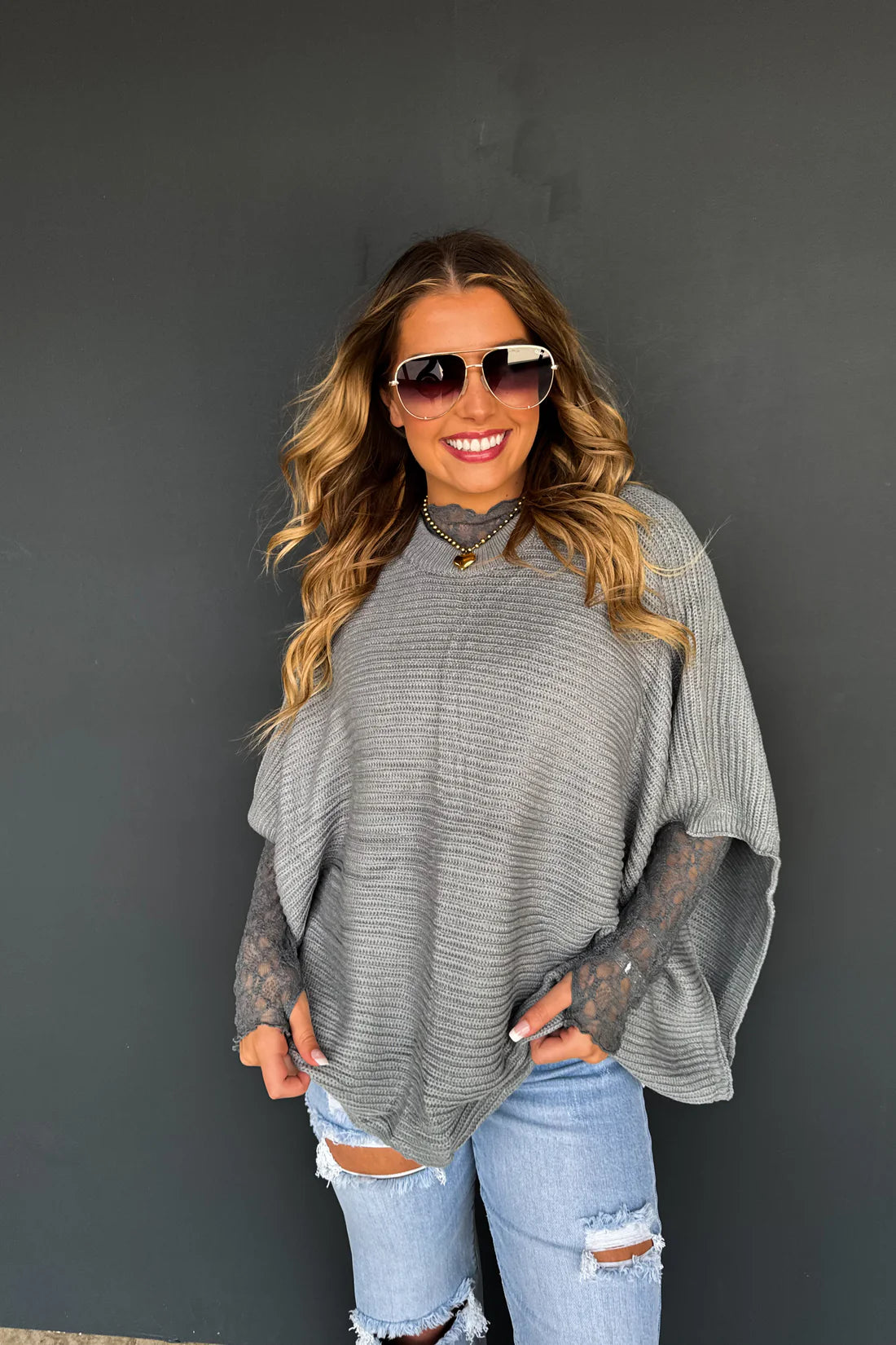PREORDER- FALL MEG PULLOVER PONCHO (Closing orders Wednesday 10/8 at 8 PM CST)
