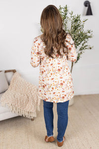 Classic Cardigan - Harvest Charm Floral