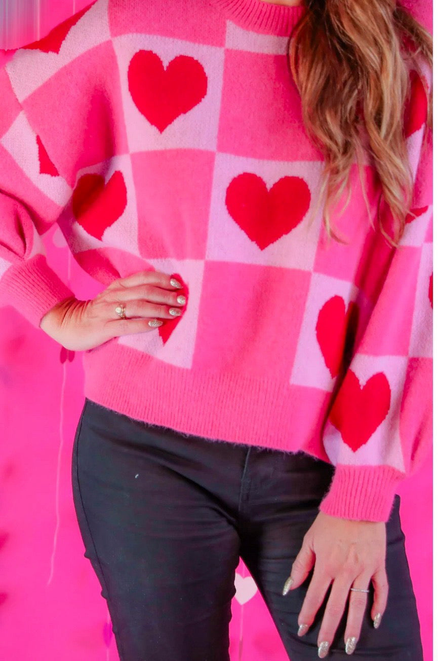Layers Of Love Heart
Sweater