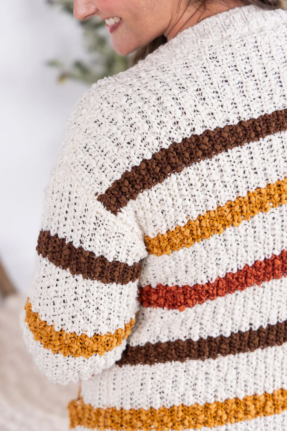 Monica Stripe Cardigan
