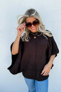 PREORDER- FALL MEG PULLOVER PONCHO (Closing orders Wednesday 10/8 at 8 PM CST)