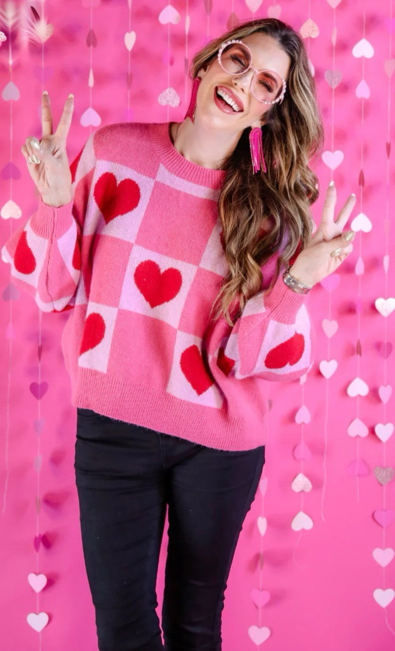 Layers Of Love Heart
Sweater