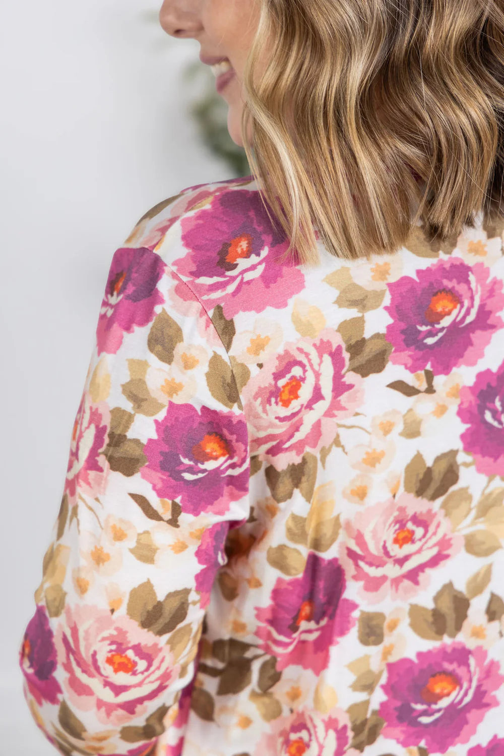 Classic Cardigan - Autumn Blossom