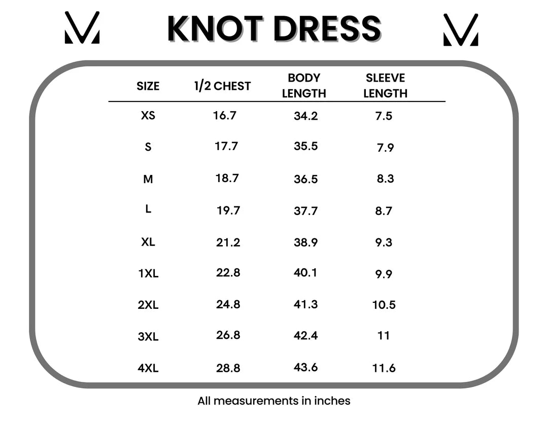 Knot Dress - Aviators and Fireworks