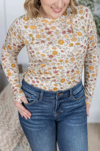 Blair Long Sleeve Top - Fall Vintage Floral