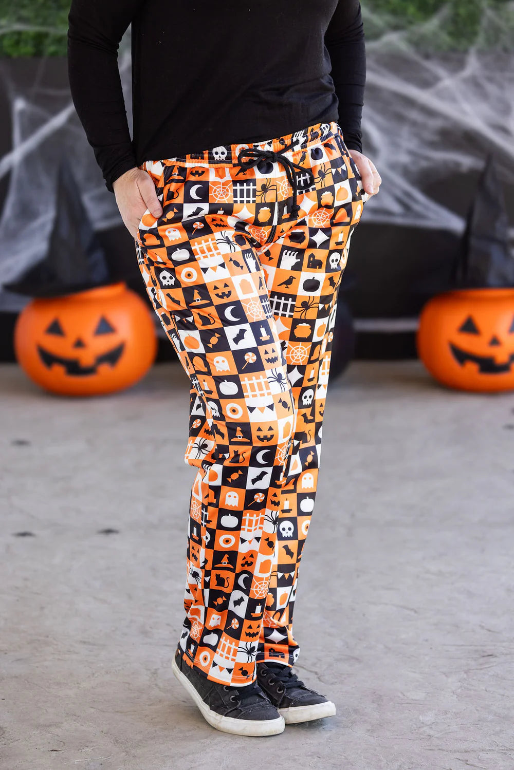 Lounge Pants - Trick-Or-Treat Checkered