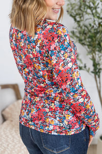 Blair Long Sleeve Top - Bright Floral