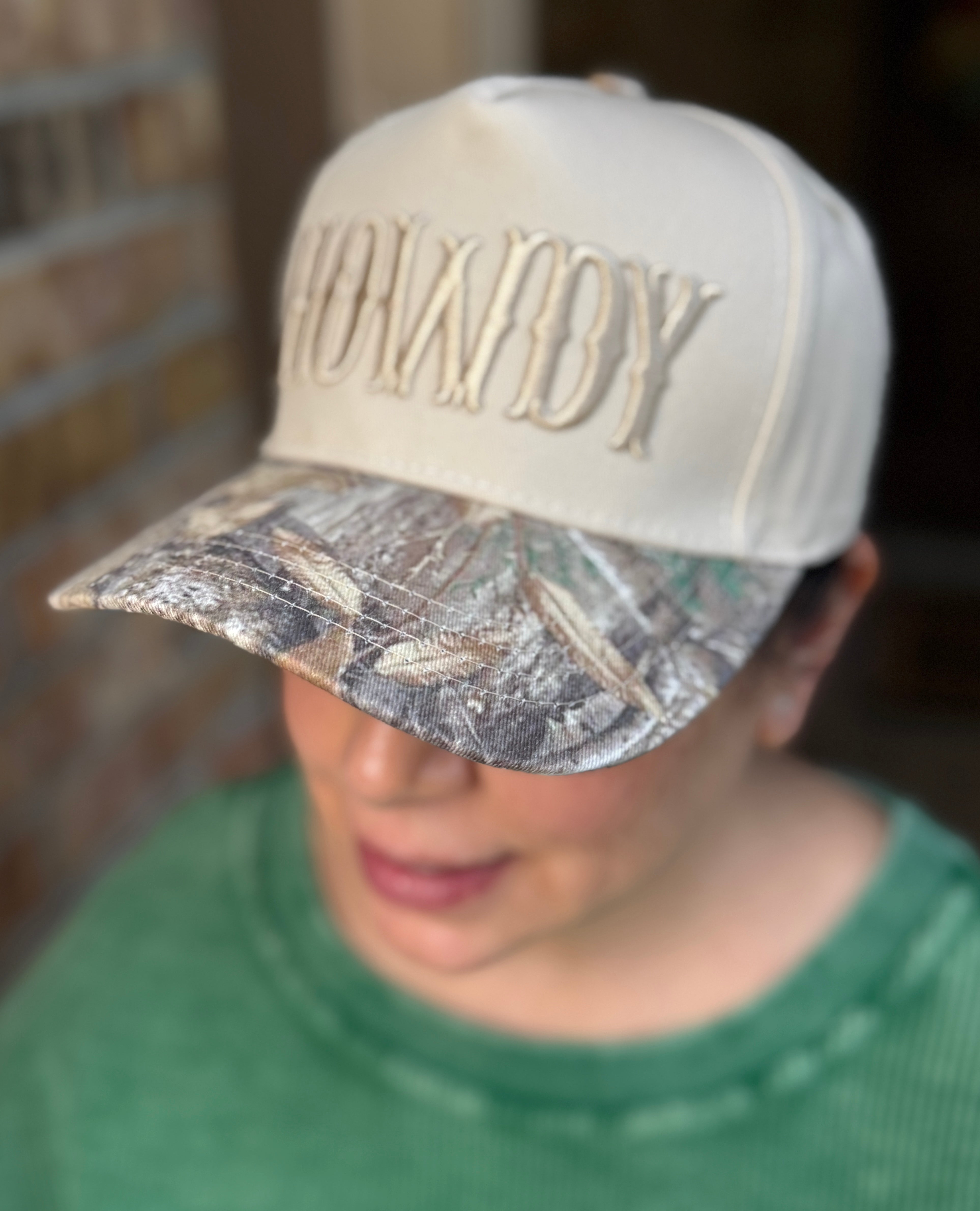 Camo Howdy Hat