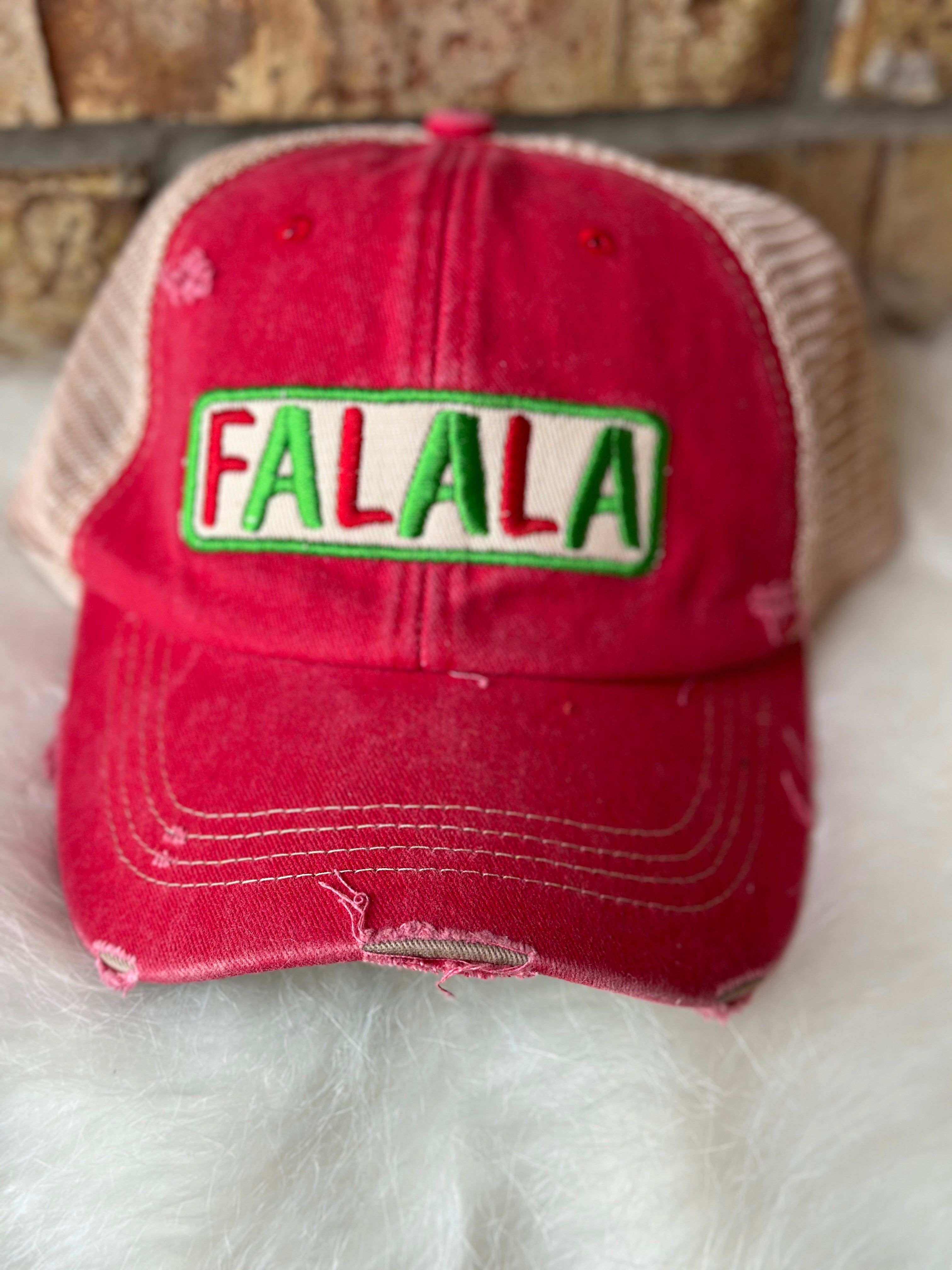 FaLaLa Patch Hat