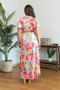 Millie Maxi Dress - Bright Floral Mix