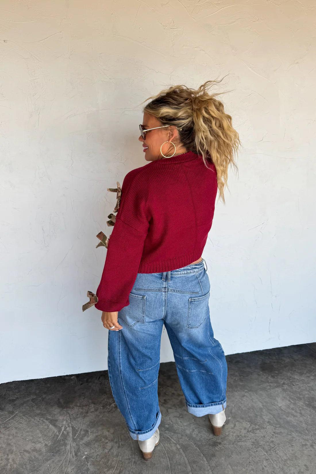 PREORDER- SLOANE BOW KNIT CARDIGAN (Closing orders Wednesday 9/17 @ 8 PM CST)