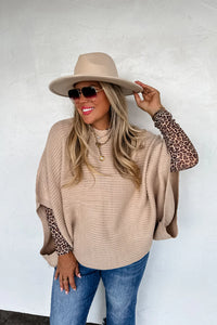 PREORDER- FALL MEG PULLOVER PONCHO (Closing orders Wednesday 10/8 at 8 PM CST)