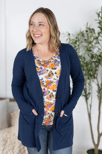 Cori Cardigan - Navy