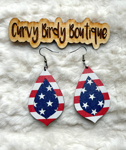Americana Stars & Stripes Dangles