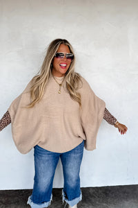 PREORDER- FALL MEG PULLOVER PONCHO (Closing orders Wednesday 10/8 at 8 PM CST)