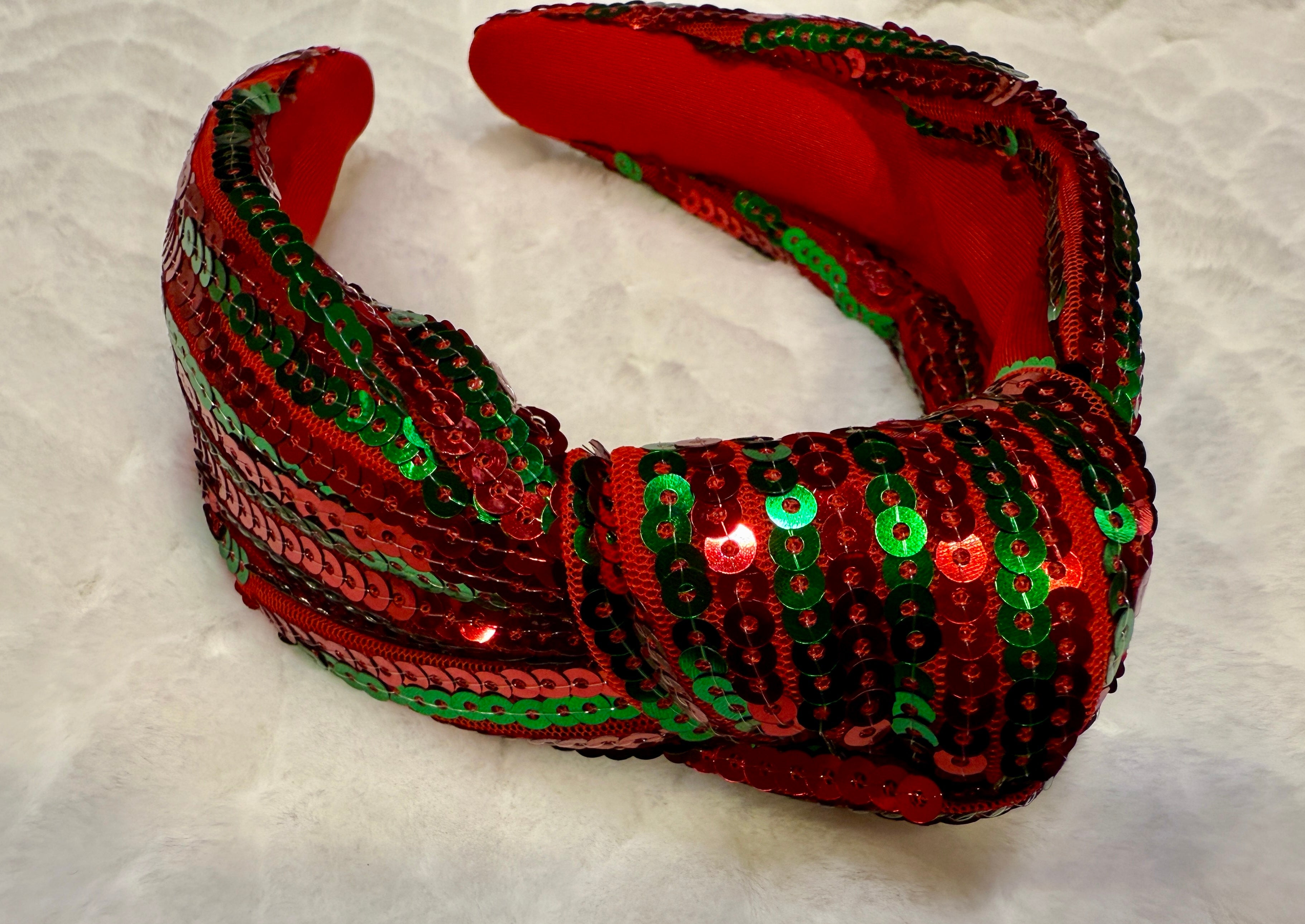 Sequin Knotted Headband