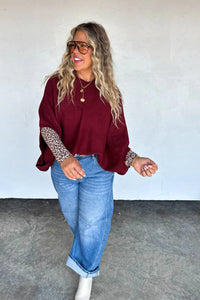 PREORDER- FALL MEG PULLOVER PONCHO (Closing orders Wednesday 10/8 at 8 PM CST)