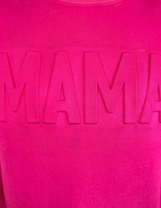 Mama Embossed Sweatshirt