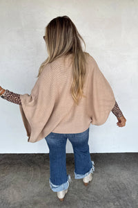 PREORDER- FALL MEG PULLOVER PONCHO (Closing orders Wednesday 10/8 at 8 PM CST)