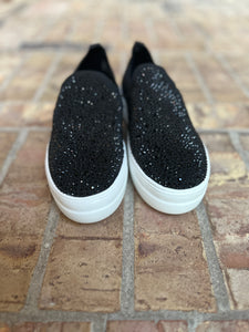Crystal Black Slip On