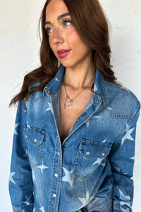 PREORDER- DOLLY DENIM TOP (Limited Quantities)