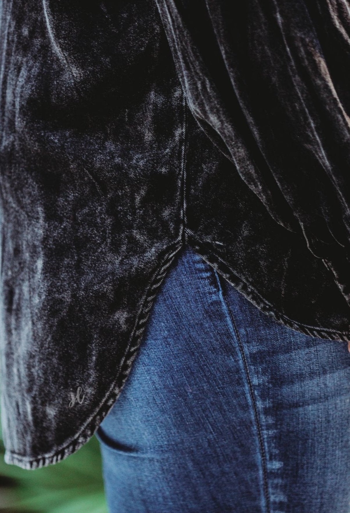 Dean Button Up in Black