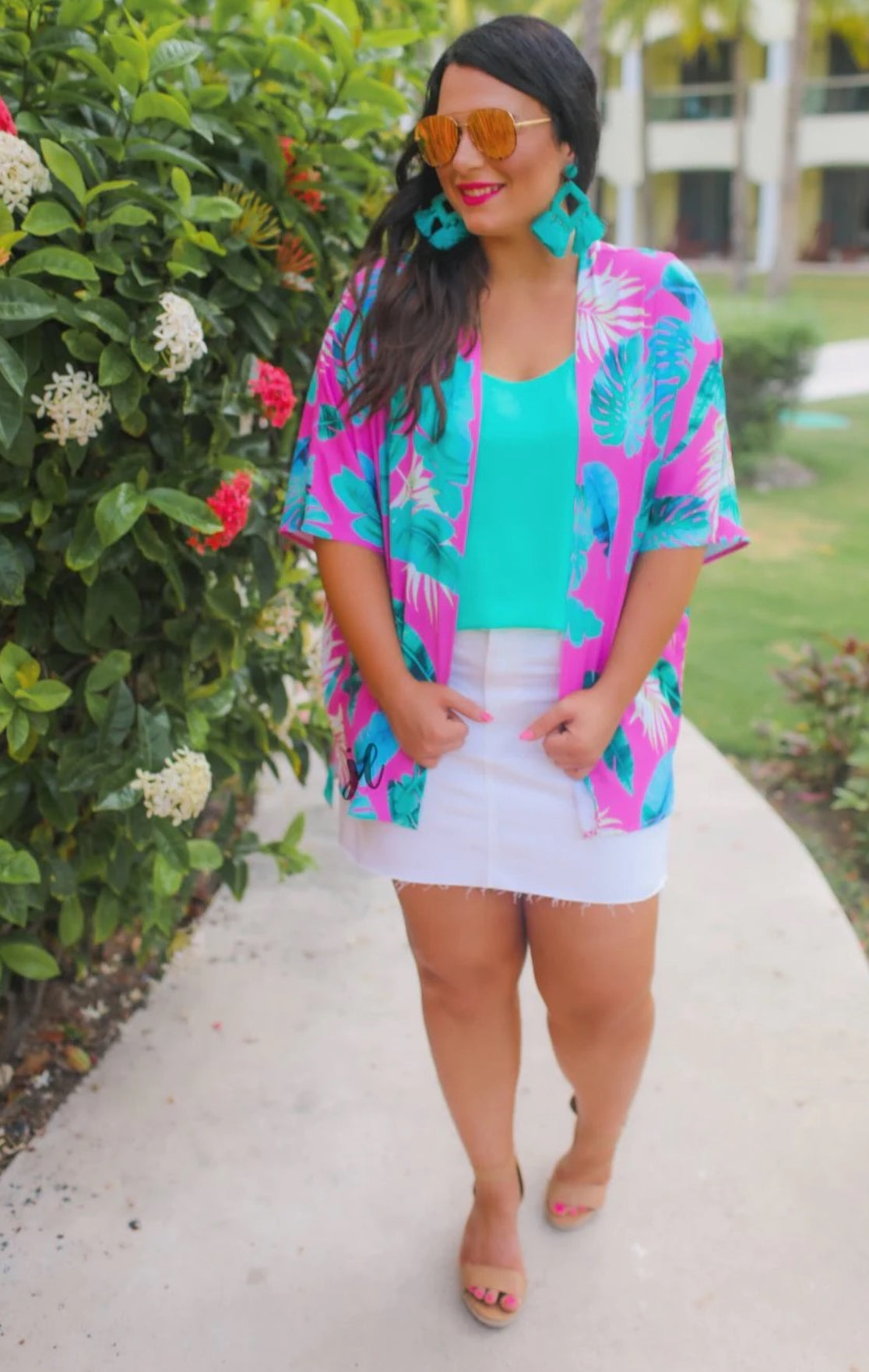 Bora Bora Tropical Kimono