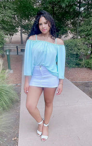 Charlotte Cold Shoulder Top