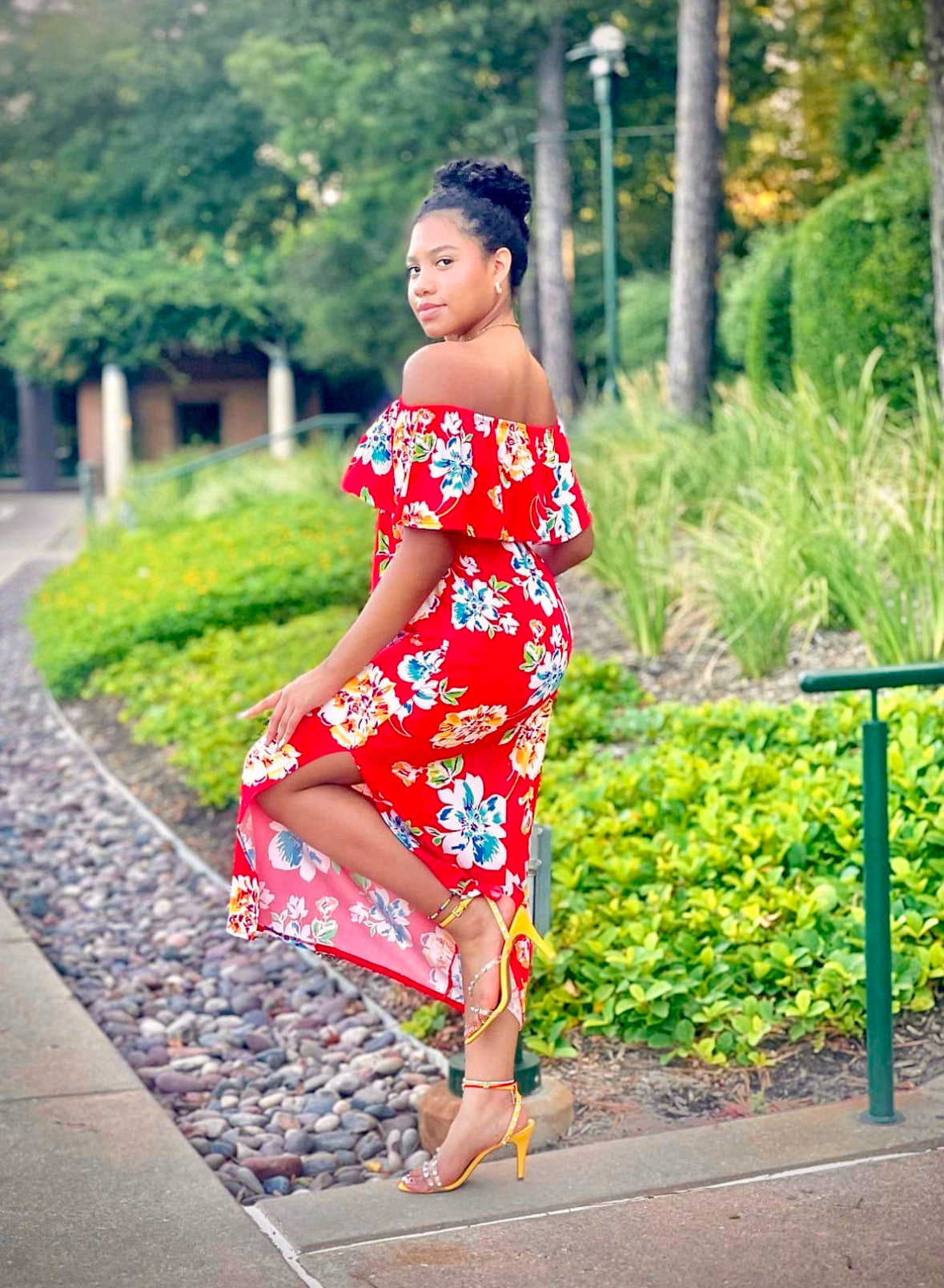 Riviera Floral Dress
