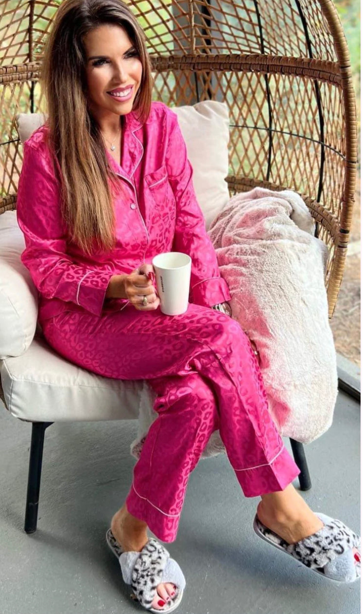 Leopard Lounge Set