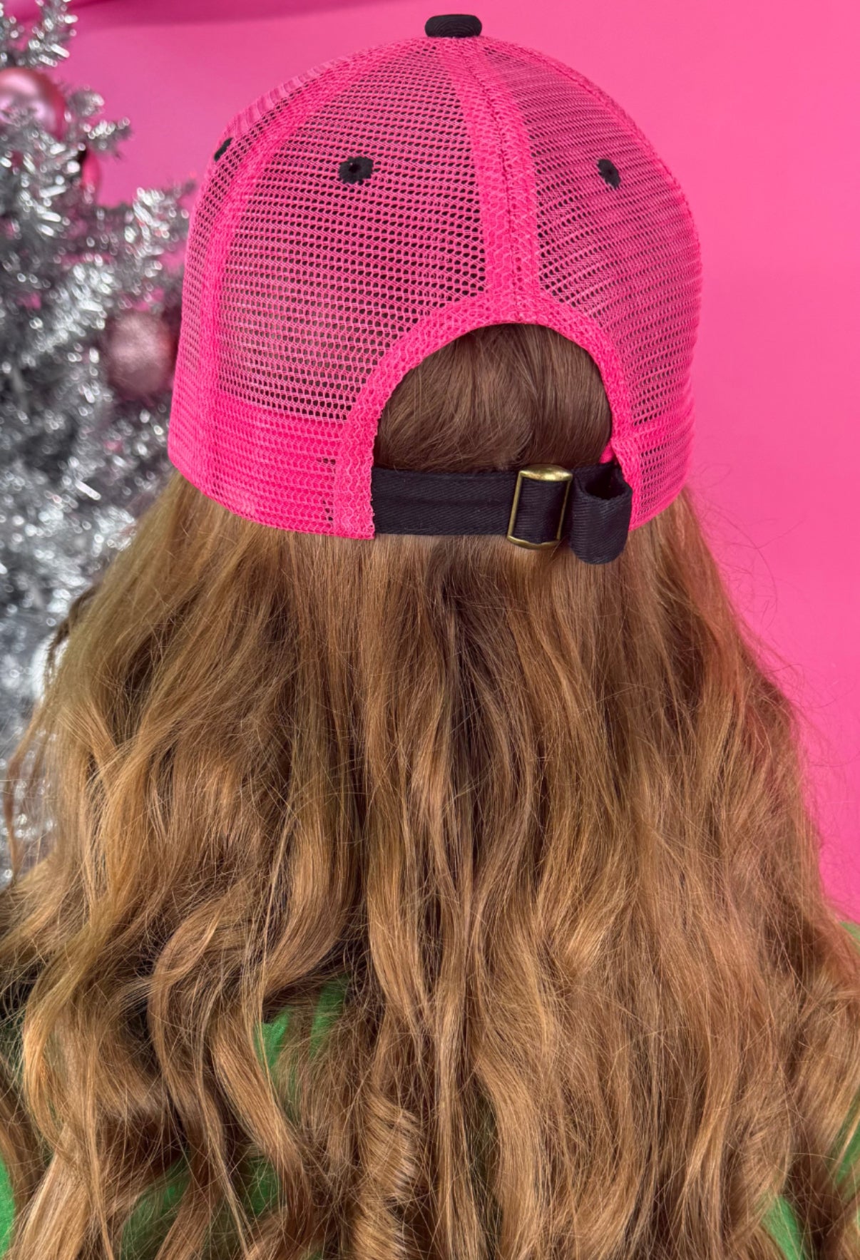 Bow Christmas Treat Trucker Hat