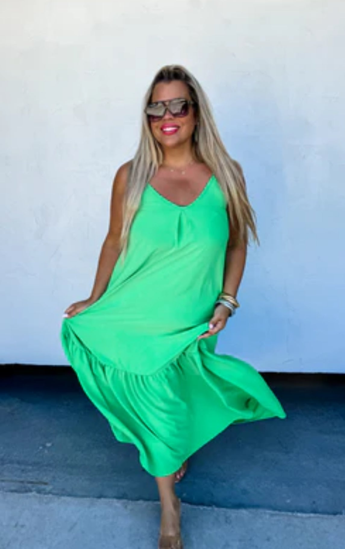 Lauren Dress in Green