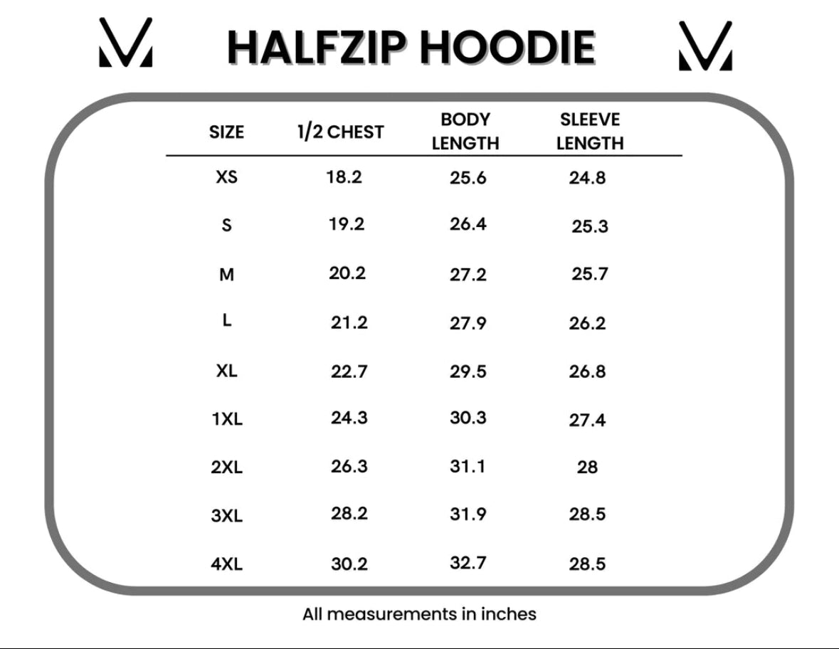 Classic HalfZip Hoodie - Tan Micro Floral and Black