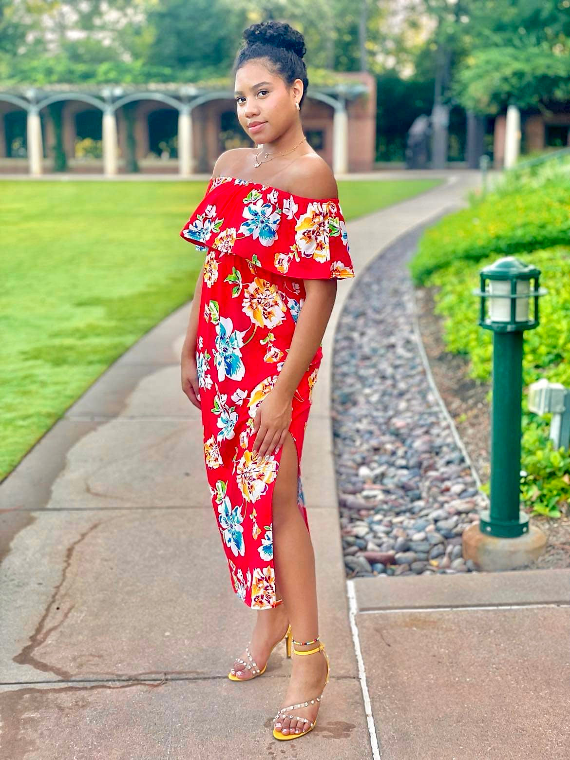 Riviera Floral Dress